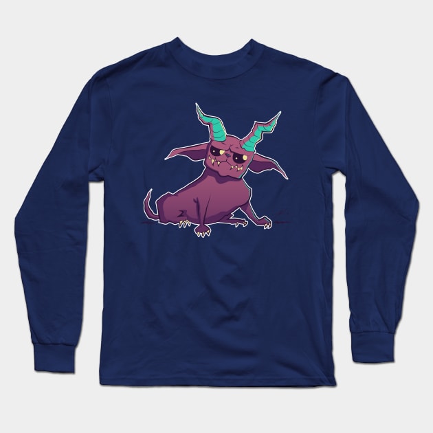 Demon Pup by IAMO Long Sleeve T-Shirt by IAMO